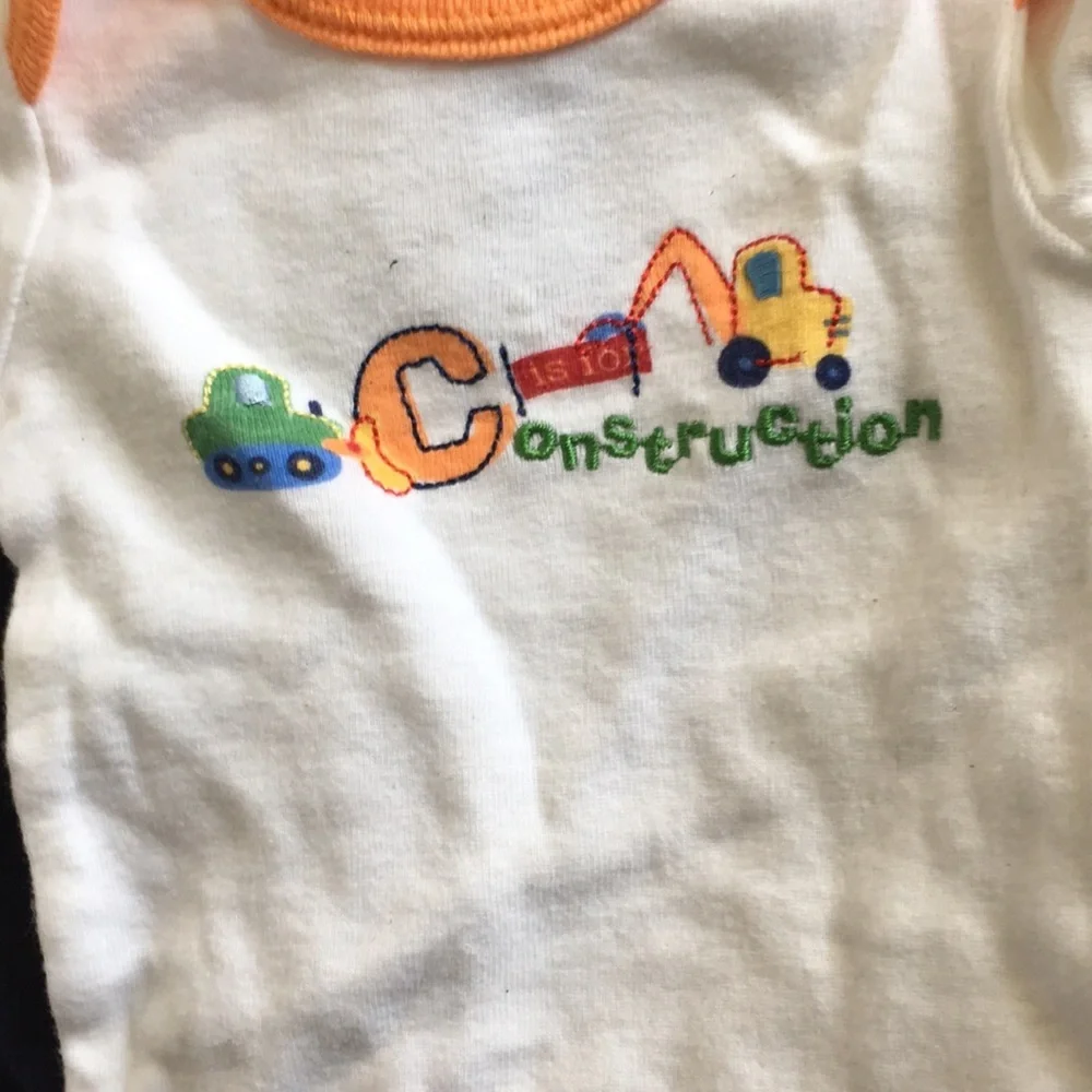 Child of mine construction one piece newborn